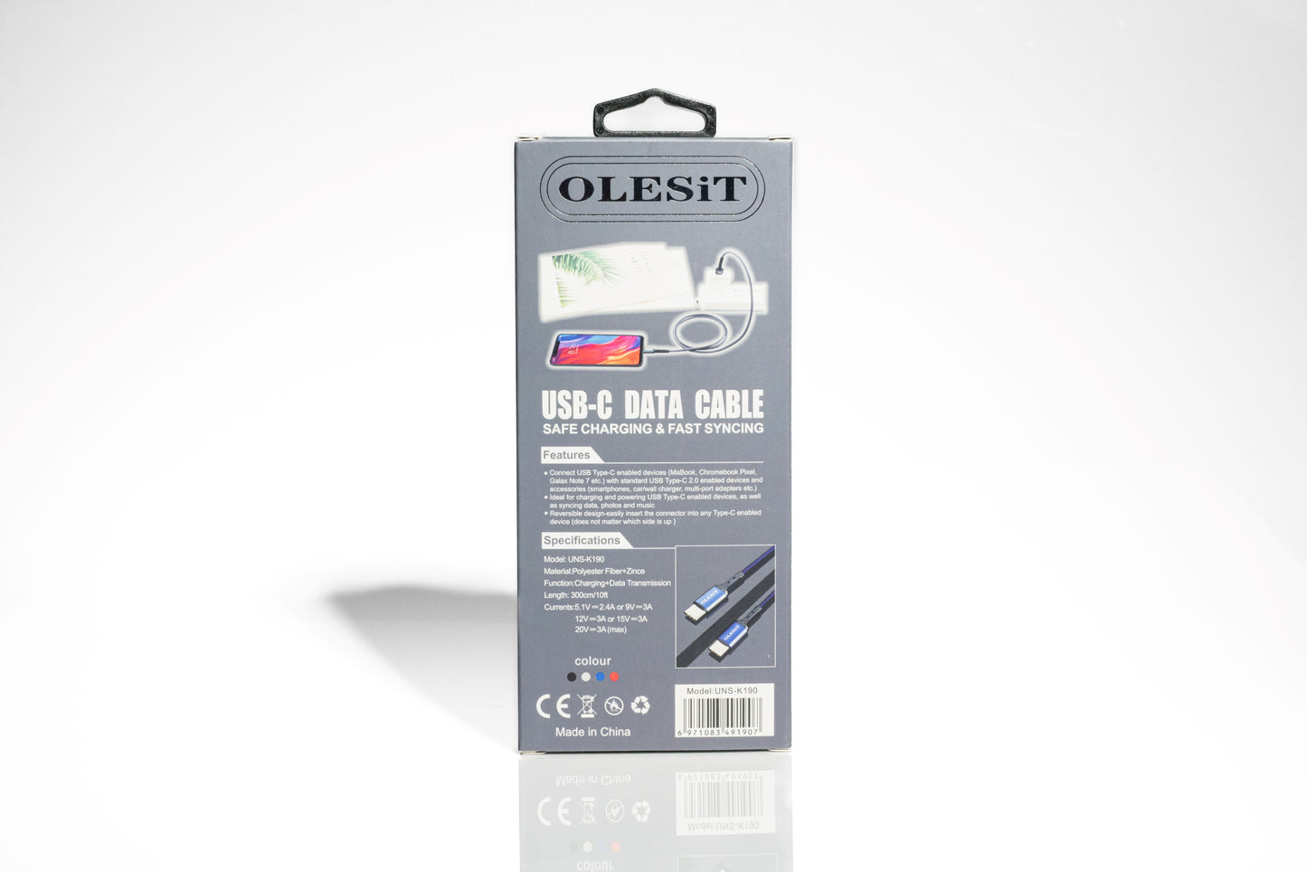 Olesit Fast Charger USB C to USB C