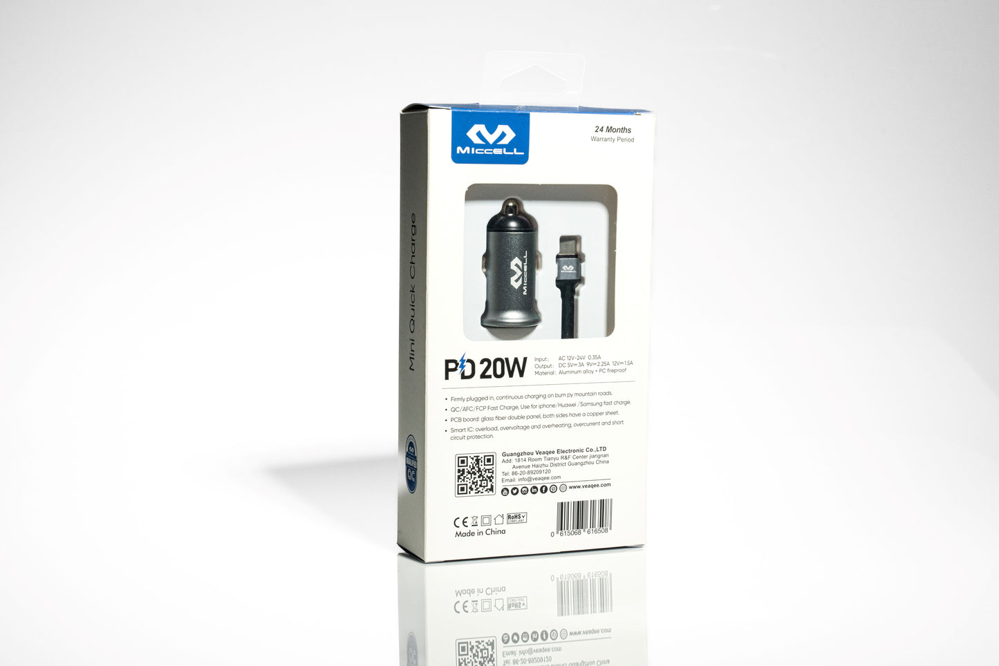 Miccell Mini Quick Charger