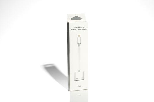 Dual lightning audio & Charge adapter