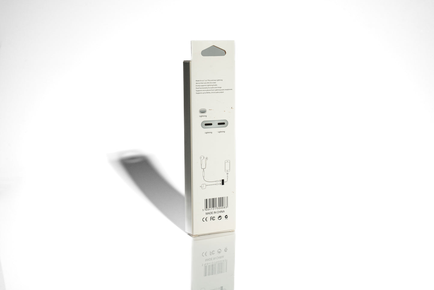 Dual lightning audio & Charge adapter