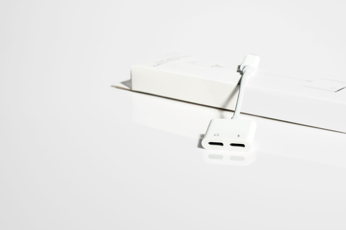 Dual lightning audio & Charge adapter