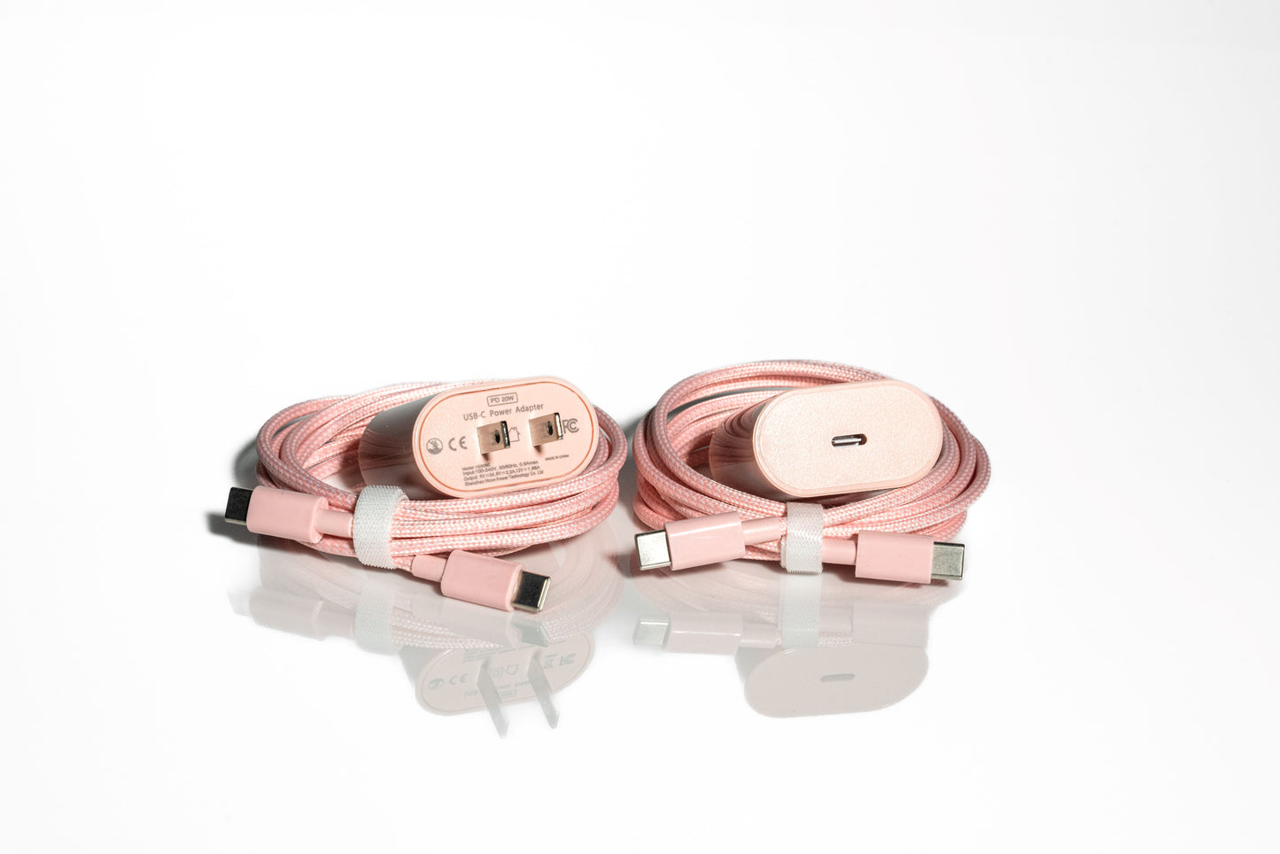 Charger with USB-C to USB-C cable