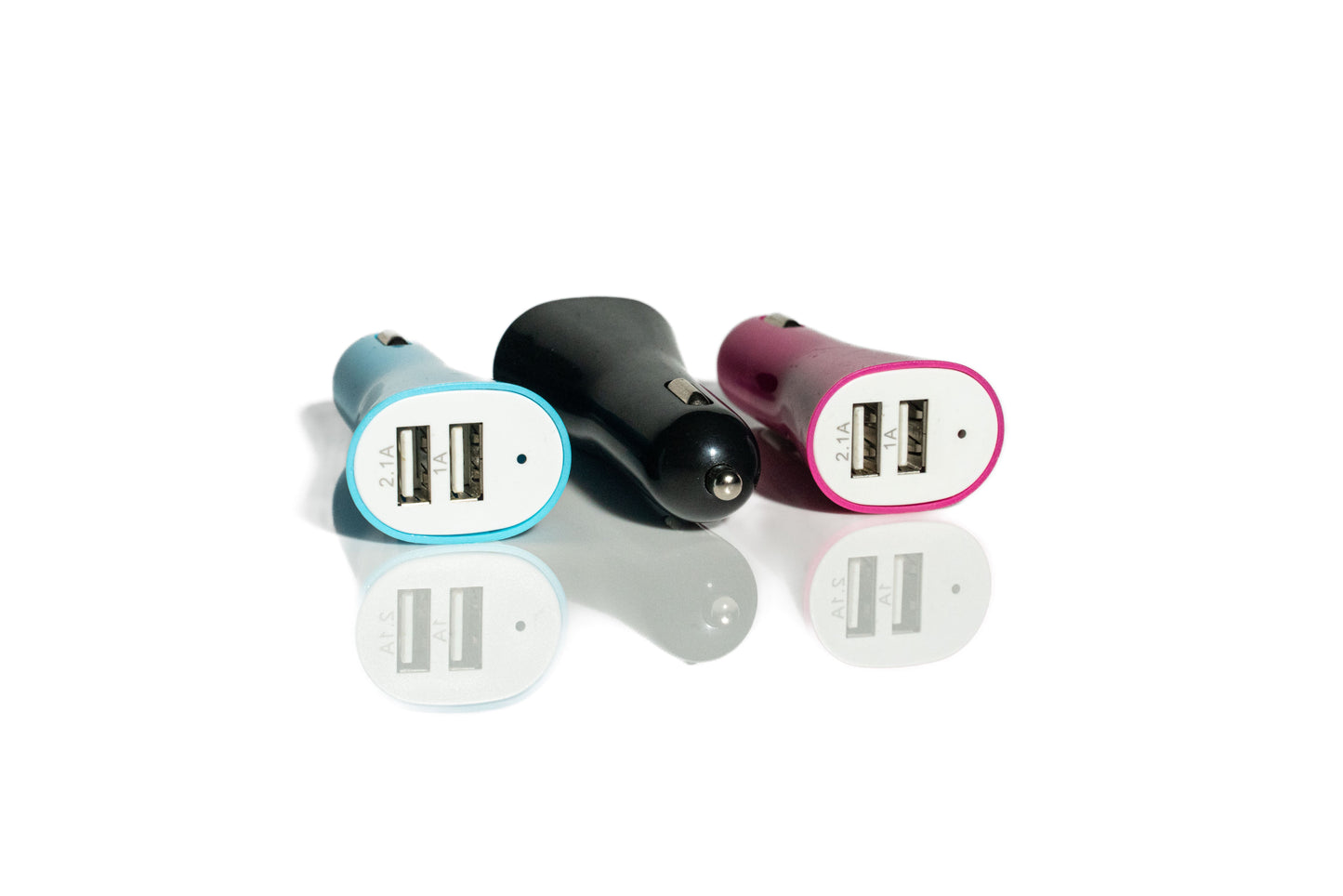 USB Multi color Car Charger