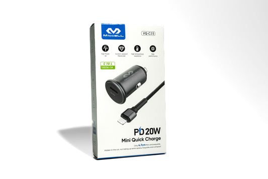 Miccell Mini Quick Charge C to L